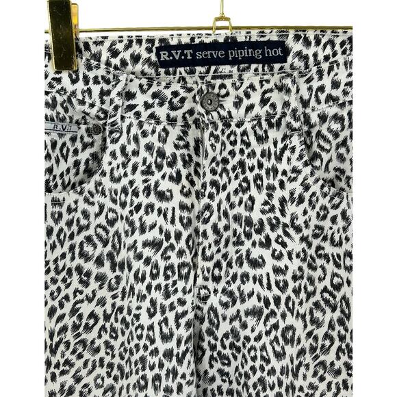 R V T Serve piping hot size 13 Chaeta‎ print pants skinny leg - Picture 8 of 10